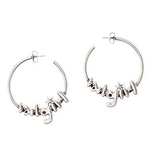 Heaven Stray Rats Ratgirl Hoops Earrings Set - Marc Jacobs